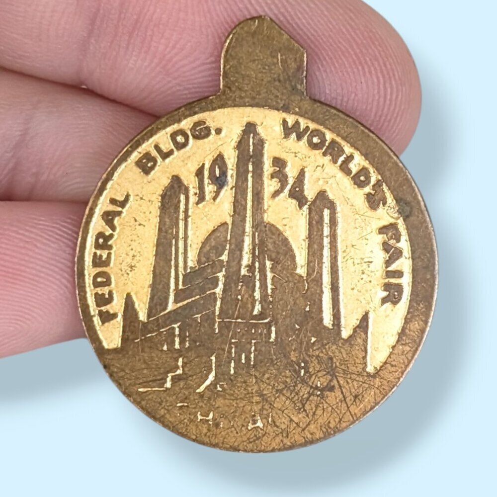 V. 1934 Federal Building World's Fair Coin / Token